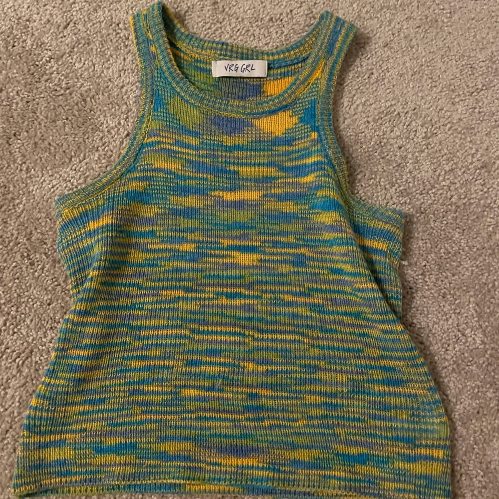 knit tank top